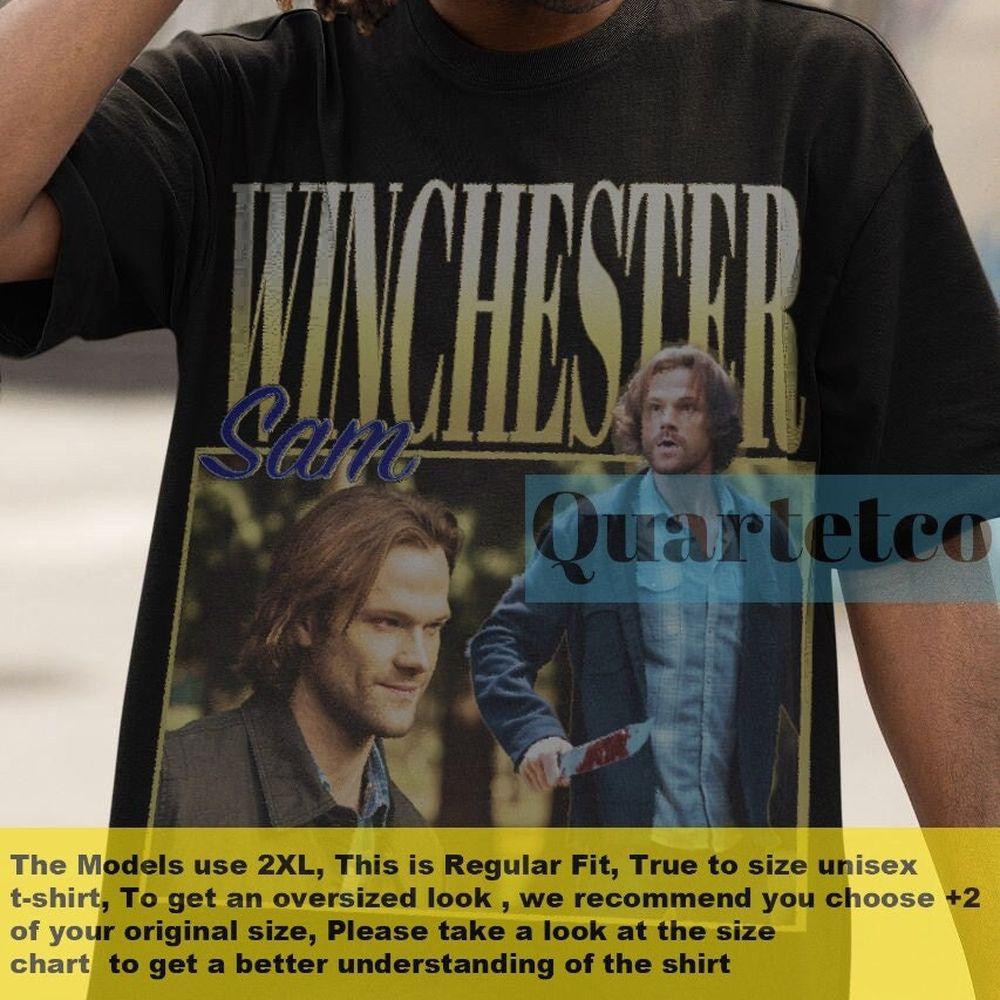 Vintage Sam Winchester Vuitino Apparel Vintage Sam Winchester Vuitino Apparel